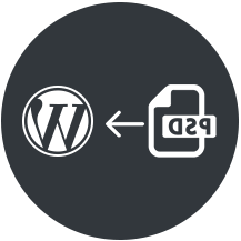 psd to WordPress